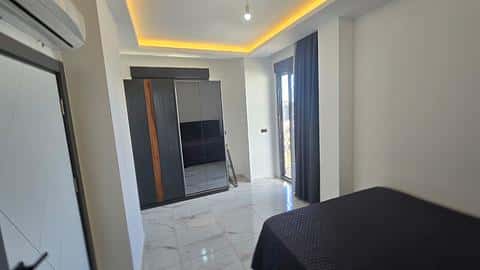 Appartement Duplex 4+1 Vue Mer à Vendre à Kargicak Alanya — 9/24