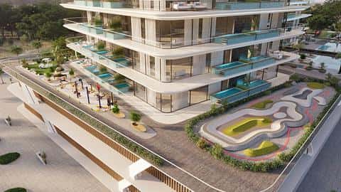 Strikingly modern apartment project in Sports City, Dubai — 3/19