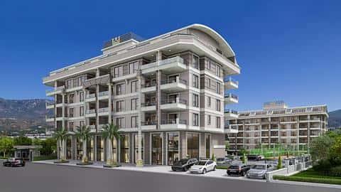 Appartements avec Vue sur Mer à Vendre à Kargicak, Alanya : 1 à 4 Chambres Disponibles — 7/12