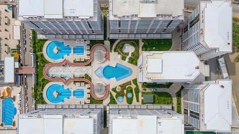 Appartements à vendre à Mahmutlar, Alanya : 1-3 chambres, piscine — 3/16