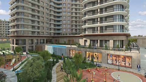 À vendre : appartements de 1 à 3 chambres à Kucukcekmece, près du centre-ville — 4/6