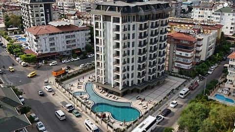 Appartements Éligibles à la Citoyenneté avec 1-3 Chambres à Oba, Alanya avec Piscine à Vendre — 2/12