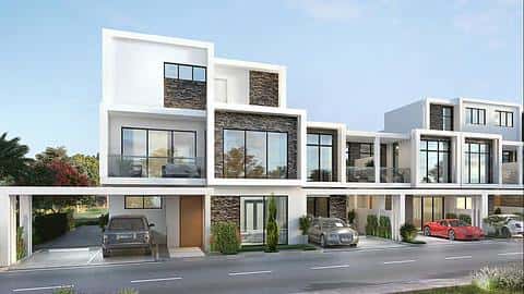 Fantastiske duplex lejligheder i familiestørrelse i Dubailand, Dubai — 4/11