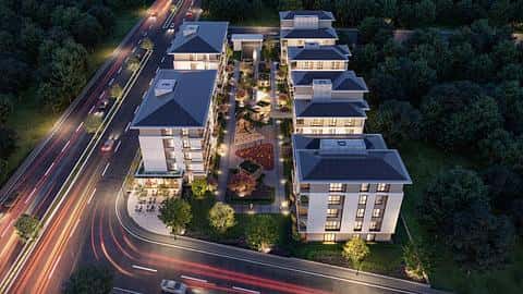 À vendre : appartements de 2, 3, 4 chambres à Basaksehir, Istanbul avec des commodités de maison intelligente et à proximité des commerces — 7/22