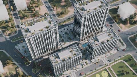 Appartement à vendre à Umraniye, Istanbul - 1  et 2 chambres avec citoyenneté et piscine — 2/25