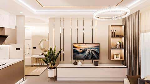 Appartement à vendre à Alanya Mahmutlar : 1-4 chambres, vue sur la piscine et la mer — 8/20
