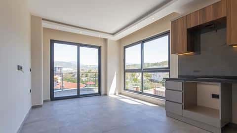 Appartement prêt à habiter avec vue mer à vendre à Alanya Demirtas — 5/28