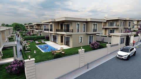 Villas haut de gamme situées sur la côte de Büyükcekmece — 4/38