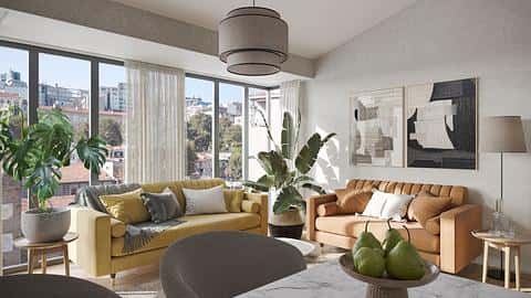 Appartement te koop in Beyoglu met 1, 2, 3 slaapkamers en burgerschap — 6/7