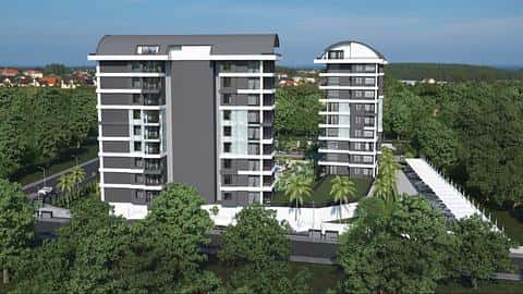 Appartements Alanya Demirtas : 1, 2, 3 chambres, à vendre avec salle de gym et transfert vers la plage — 7/18