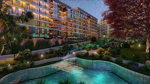 Appartements à Pendik Istanbul avec vue sur la ville et parking intérieur à vendre — 4/24