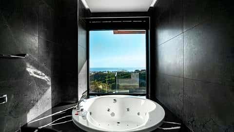 Villa privée de 3 chambres à vendre à Alanya, Kargicak avec vue sur la mer et citoyenneté — 9/15