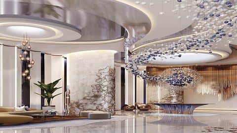 Deluxe-huoneistot, joista on näkymät kanavalle Business Bayssä, Dubaissa — 10/17