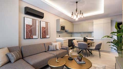 Achetez des appartements de 1, 2 ou 3 chambres à Alanya, Mahmutlar, avec piscine près de la mer — 10/27