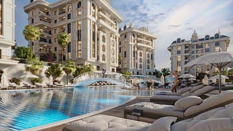 Appartements de 1 à 5 chambres à vendre à Cikcilli, Alanya avec possibilité de citoyenneté — 4/14