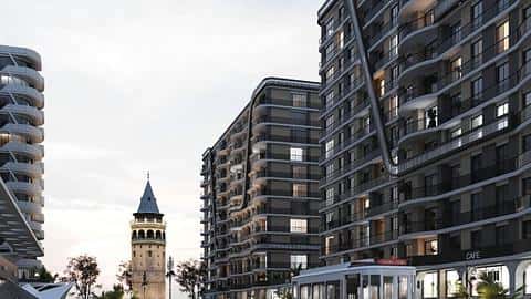 Acheter des appartements à Beylikdüzü, Istanbul - Piscine intérieure et citoyenneté disponible — 9/21