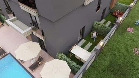 Luxueux appartements de deux chambres dans le quartier animé de Konyaaltı — 8/33