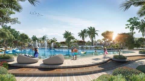 Diese Reihenhäuser mit 4 Schlafzimmern in Golf City, Dubai — 6/7