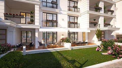 Appartements avec vue sur mer dans la ville de Buyukcekmece — 9/11