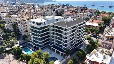 Appartement 1 chambre approuvé pour la citoyenneté à vendre à Alanya Kleopatra — 6/30