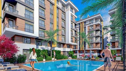 À vendre : appartements de 1 à 4 chambres avec piscine à Beylikduzu, Istanbul — 5/12