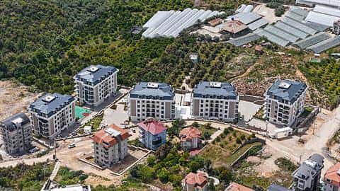 Oba, appartements à Alanya avec piscine à vendre : 3, 5 chambres — 2/23