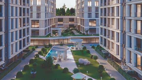 Appartements Istanbul Esenyurt avec salle de gym et piscine à vendre : 2 et 3 chambres — 3/15