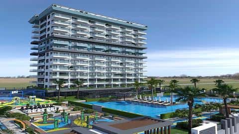 Appartement à vendre à Alanya Mahmutlar avec accès à la piscine et 1 à 5 chambres — 7/51