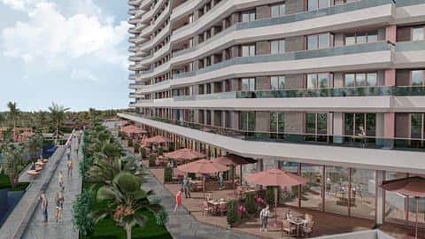 Explorez la vie en appartement à Buyukçemece Istanbul avec accès à la piscine et salle de gym - À vendre — 8/34