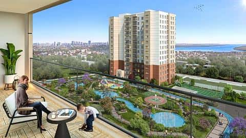 Résidence Sécurisée à Basaksehir, Istanbul : Appartements avec Citoyenneté — 8/9