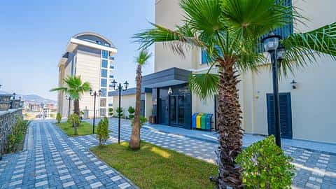 Apartamenty Alanya Payallar: 1-3 sypialnie, sauna i basen — 6/14