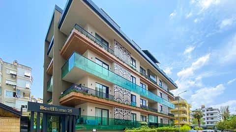 Appartement Central à Alanya à Vendre - Piscine & Près de la Plage, 1 & 2 Chambres — 5/21