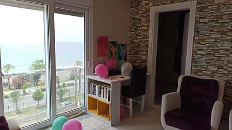 Appartement Duplex 3+1 en Bord de Mer à Vendre à Alanya Kestel — 4/17