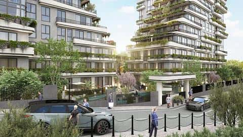 Achetez des appartements de 1 à 3 chambres à Uskudar, Istanbul avec piscine et citoyenneté — 2/11