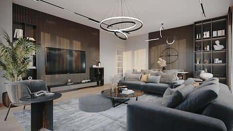 Achetez un appartement de 2 à 5 chambres à Buyukcekmece avec vue sur la mer — 8/24