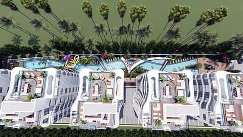 Schitterende complexe residentie in Long Beach, Chypre. — 6/28