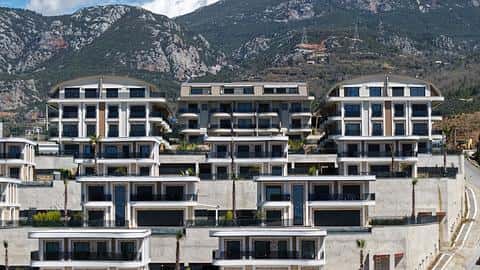 Villas de luxe et appartements duplex à Kargıcak, Alanya – Vue sur mer et éligibilité à la citoyenneté — 3/24