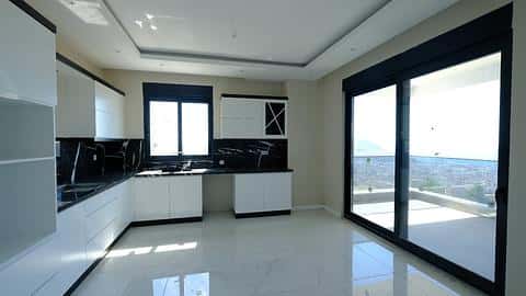Appartement de 5 chambres éligible à la citoyenneté à Alanya Tepe avec vue sur la mer — 7/19