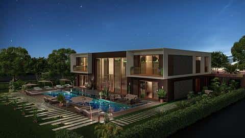 Villa domotique à vendre avec vue sur la ville et la nature à Buyukcekmece, 7 ou 6 chambres — 7/13