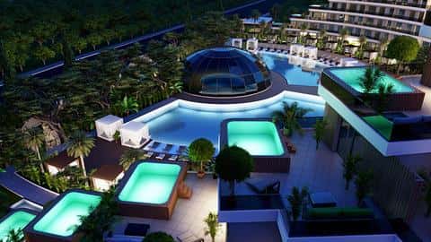 Complexe de tour dans le moderne Antalya, Altintas — 5/15