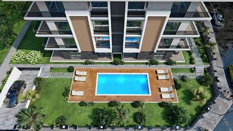 Appartements élégants de deux chambres situés à Aksu, Antalya — 8/11