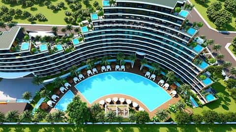 Vivez une vie luxueuse avec de somptueux appartements à Aksu, Antalya — 2/21