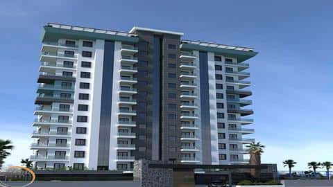 Appartement à vendre à Alanya Mahmutlar avec accès à la piscine et 1 à 5 chambres — 5/51