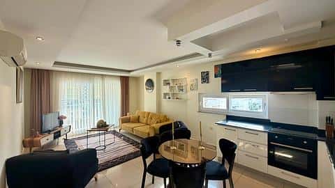 Appartement 2+1 à vendre à Cikcilli Alanya | Crystal Towers — 5/29