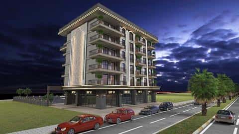 Appartement 1 chambre à vendre dans le centre d'Alanya avec citoyenneté — 10/10