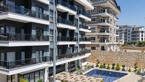 Appartement 1+1 Meublé à Vendre à Oba, Alanya — 3/22