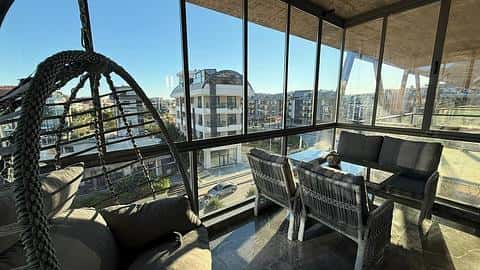 Appartement de Luxe 1+1 à Vendre à Alanya Oba Prêt à Emménager — 9/53