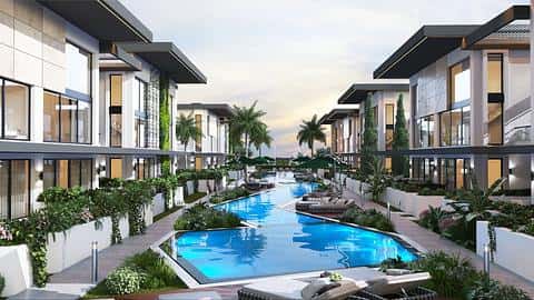 Architectonisch prachtig appartementencomplex in Famagusta. — 3/26