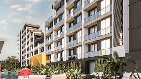 Projet avec grande piscine offrant un paradis à Aksu, Antalya — 5/74