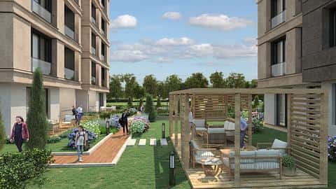 Appartement à Esenyurt avec parking intérieur, 4 chambres disponibles à la vente — 8/10
